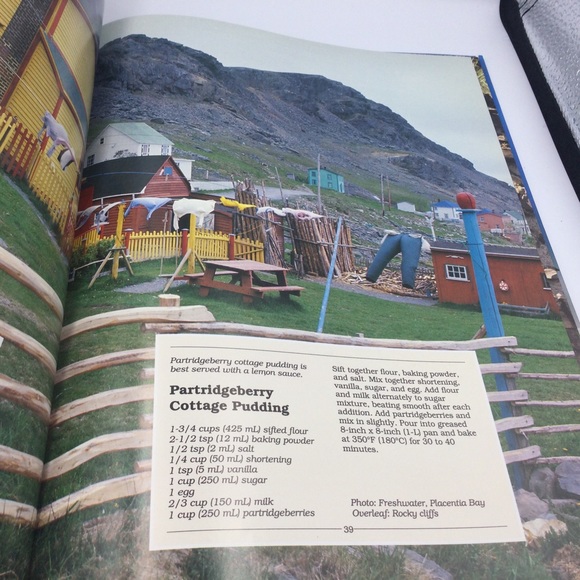 Newfoundland Pictorial Cookbook East Coast Recipes and Photos Hardcover 1990 - Picture 6 of 14